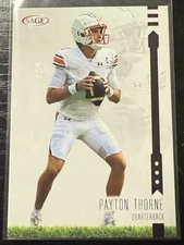 2025 Sage Football Black Payton Thorne #190 Cincinnati Bengals