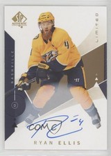 2018-19 SP Authentic Limited Auto Ryan Ellis #86 Auto 1e15