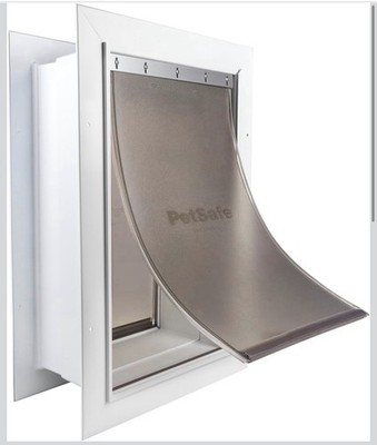 PetSafe Wall Entry Pet Door Telescoping Frame Aluminum 