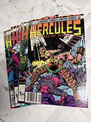 Hercules Vol 1 1982 1 2 3 4 Complete Marvel - FULL SET