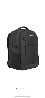 Targus 15.6'' Corporate Traveler Checkpoint-Friendly Backpack, Black