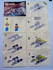 LEGO Rock Raiders - Rapid Rider (4920) + Manual and Comic. No Box , Free S/H