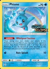 Phione - SM220 - Prerelease Promo - SM Black Star Promo NM, English Pokemon Prom on eBay