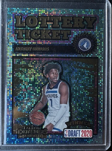 2020-21 Panini Contenders Optic Anthony Edwards Lottery Ticket 
