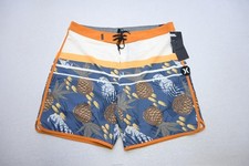 Hurley Phantom Board Shorts Pineapples Athletic Stretch Swim Surf Mens 34 NWT