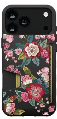 Smartish Vintage Floral iPhone 17 Pro Max Wallet Case Wallet Slayer Vol 1 Slim P