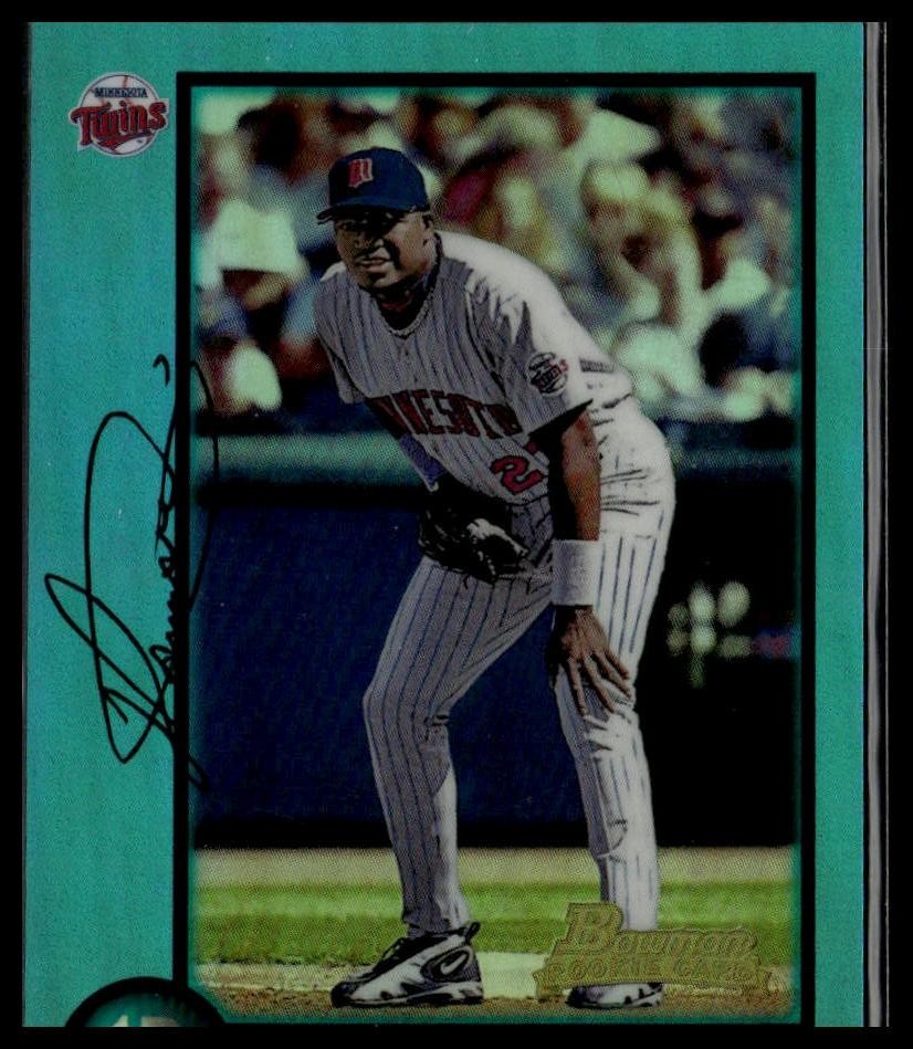 2013 Bowman Chrome #71 David Ortiz Blue Sapphire Refractor Rookie Reprints