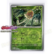 toedscool pokemon card Pokmon TCG- Toedscool - 201/198 - SV Base - Holo
