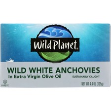 Foods Wild White Anchovies In Extra Virgin Olive 4.4 Oz
