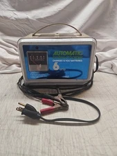 Vintage Montgomery Ward 6 Amp 12V Battery Charger Tested Working
