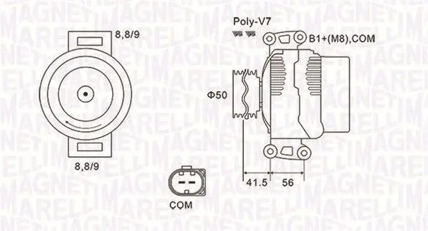 Magneti Marelli Alternatore 063732108010 - Immagine 3