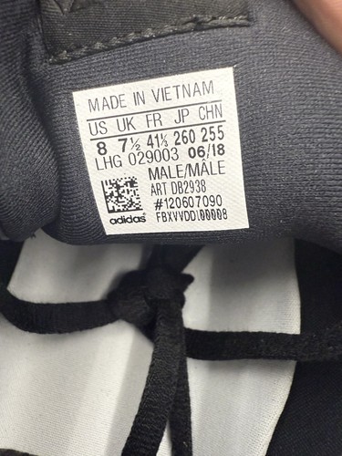 2018 Adidas Camton Trainer Palace Black DB2938 Size 8 - Picture 8 of 14