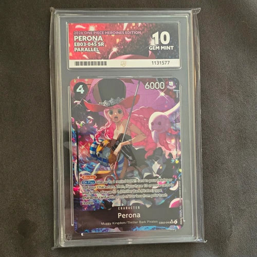 Ace 10 Perona EB03-045 One Piece Heroines Edition SR Parallel Foil Eng 2026