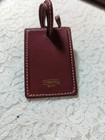 Coach Luggage Leather Tag In Dark Red NWOT — photo 8