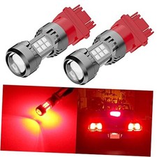 3157 LED Light Bulb, Super Bright 3030 30-SMD 3056 3057 4157 3047 4057 Red