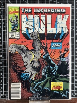 Incredible Hulk #368, Marvel Comics, 1990 Newstand