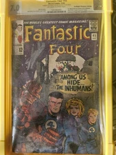 Fantastic Four #45 Comic Book Among US, Hide the Inhumans, 1st Appearance SS