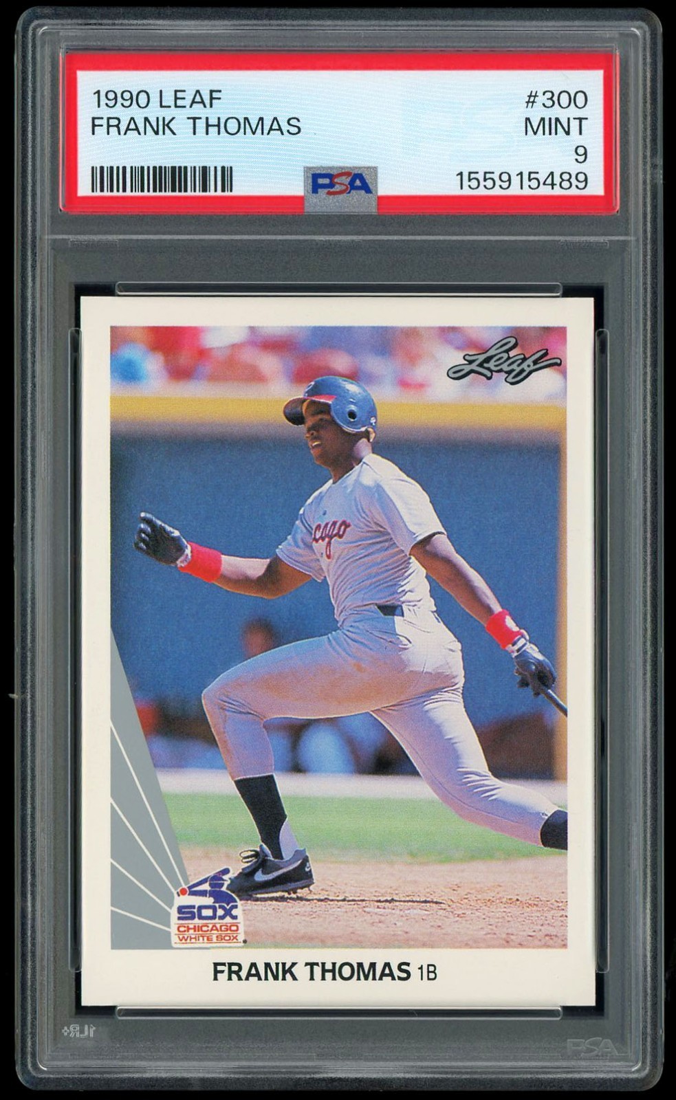 Frank Thomas 1990 Leaf Rookie RC 300 PSA 9 MINT