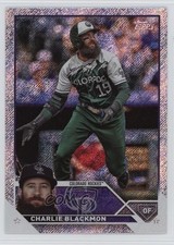 2023 Topps Complete Set Retail Foilboard /608 Charlie Blackmon #523 0c4