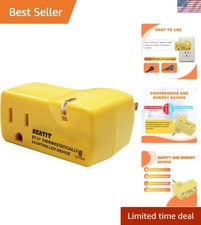 Durable Freeze Protection Thermostat Outlet, 38&deg;F On - Reliable Outdoor Use