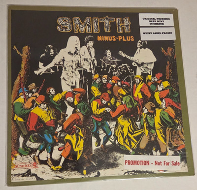 Smith - Minus-Plus - Dunhill DS50081  White Label Promo - 1970 Vinyl - Near Mint