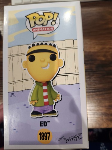 Funko Pop! Animación Ed Edd n Eddy - Figura Vinilo Ed 1897 con Montaje en Pared - Imagen 5 de 5