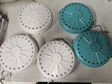 Set of 5 Vintage Fuller Brush Plastic Deodorizer Closet Hangers