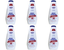 Ammens Medicated Body Powder 11 oz 6 Pack Talc-Free Zinc Oxide