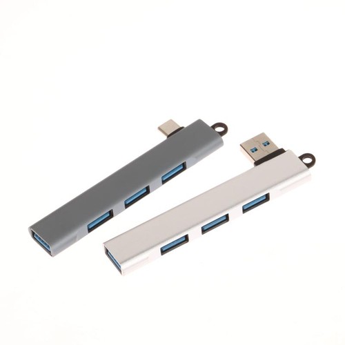 1 Piece 4Port USB 3.0 Hub High Speed Type C Splitter 5Gbps For PC Computer a - Afbeelding 2 van 16