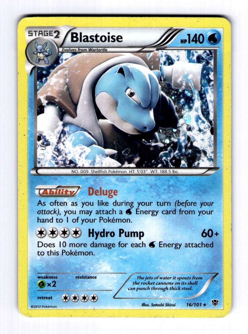 Blastoise Blister Exclusives #016 (2020) Promo Holo MP Pokemon