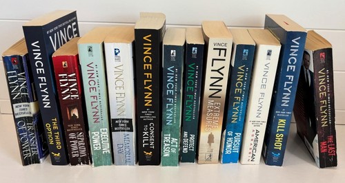 Vince Flynn Posten von 13 Mitch Rapp Serie Taschenbücher veröffentlicht 1999 - 2013