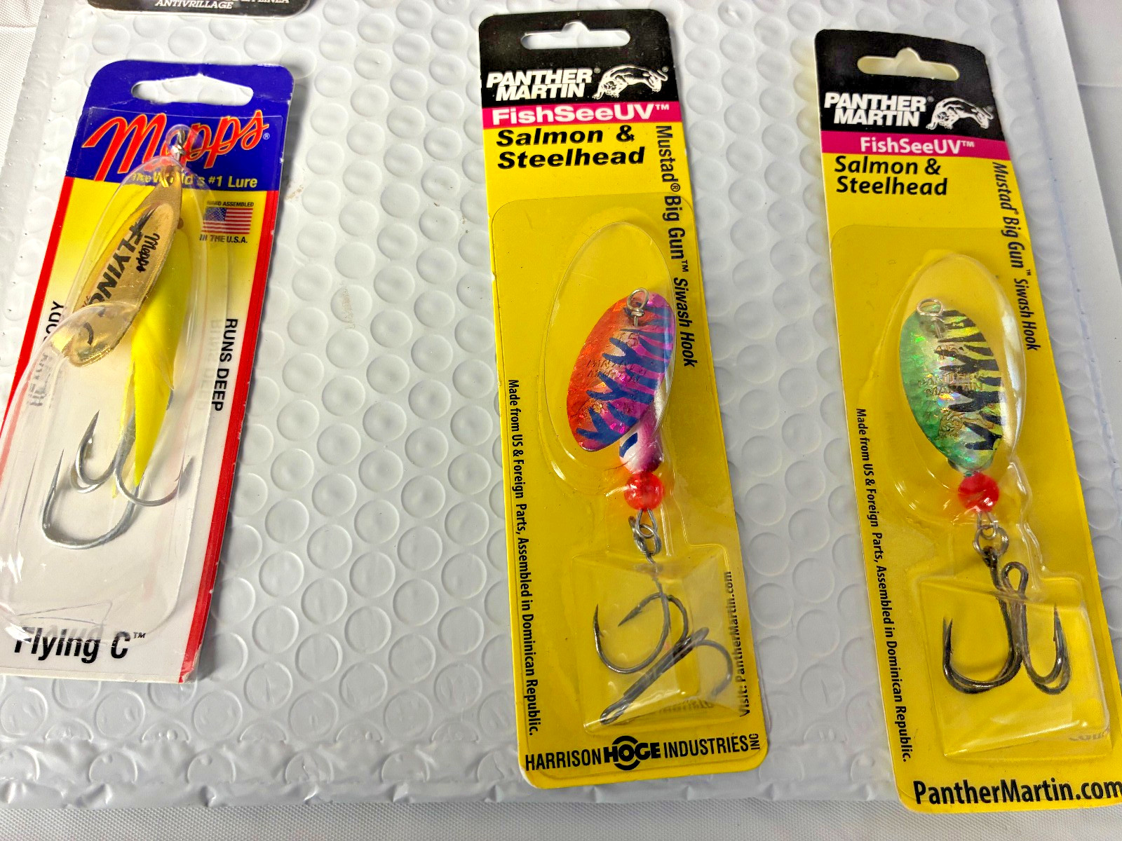 (LOT OF 6) Fishing Lures - Spinners - Salmon Trout -Vibrax, Panther Martin,Mepps - Image 3