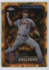 2024 Topps Chrome Update Sapphire Edition Gold 36/50 Giovanny Gallegos 1gs7