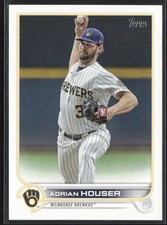 2022 Topps Adrian Houser Milwaukee Brewers #486