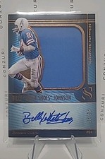 2025-26 Nfl PANINI Silhouette /99 Billy White Shoes Johnson Auto Houston Oilers