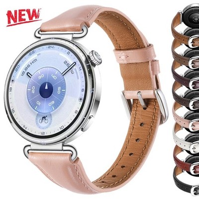 Armband Für Huawei Watch GT6 5 4 41mm GT5 Pro 42mm Leder Uhrenarmband Smartwatch