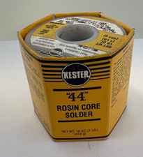 Kester 44 Rosin Core Solder Sn63/Pb37 .062" 1 lb Roll 24-6337-0060 Full Spool