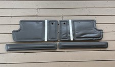 Jeep Cj Laredo 1980 Cj-7 Hard Door Panel Set Black Silver Oem Original Read