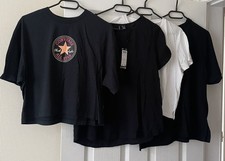 Woman’s T-shirts Bundle (M) BNWT Vero Moda, Zara, crop Converse, crop Monki  