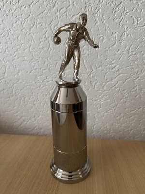 Pokal Kegeln, Kegelpokal, Bowling, Sport Trophäe, Edelstahl Verchromt