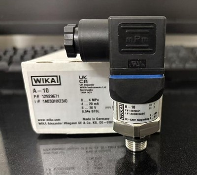 1pcs  WIKA A-10 0-40bar=0-4mpa  pressure sensor 