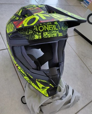 Casque cross enfant O’Neal 3SRS Youth Attack XL 55-56 cm état neuf - Photo 1/4