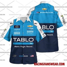 Ryan Ellis Nascar Racing 2025  Hawaiian  Shirts