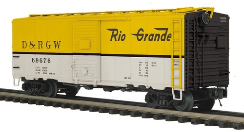 MTH 20-99394 DENVER & RIO GRANDE 40' AAR VAGÓN DE CARGA CALIBRE 3 RIELES RD #69679 | Zustand: New