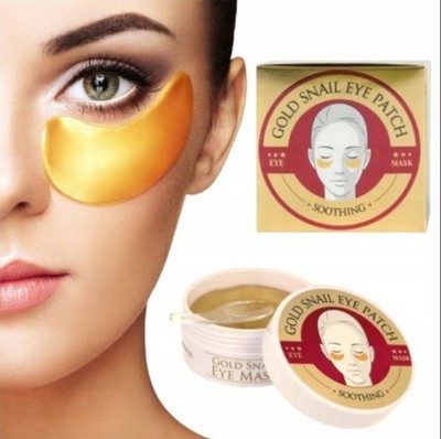 Gold Snail Under Eye Patch Hydrogel Anti Dark Circles Mask(60 pcs)ماسك تحت العين