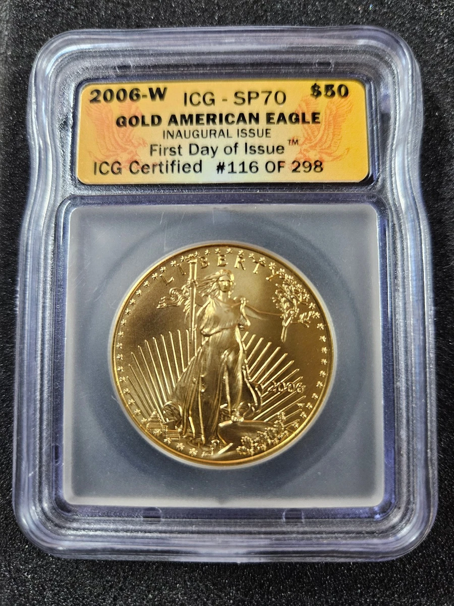 American Eagle 1 oz Precious Metal Content per Unit 2006 Gold