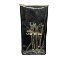 Vintage Sears Craftsman 8-piece Combination Ignition Wrench Set No. 9-43441