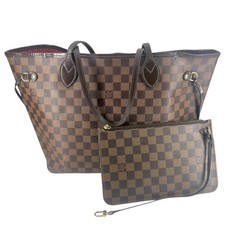Louis Vuitton Neverfull MM Damier Ebene mit Pochette