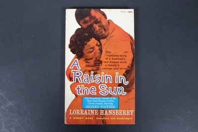 A Raisin in the Sun Lorraine Hansberry 1966 Thirteenth Printing Signet Drama PB