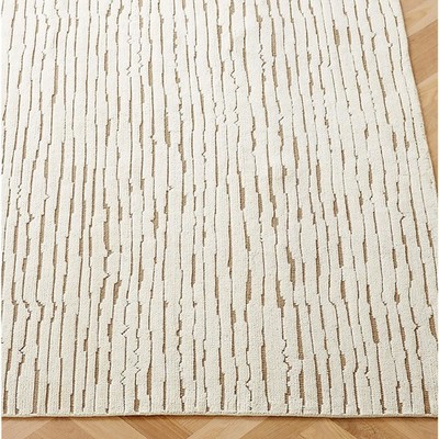Levit Hand-Knotted Neutral New Zealand Wool Area Rug 12'x15'
